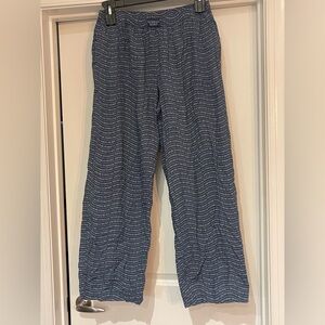 Victoria's Secret Blue Logo Pajama Pants